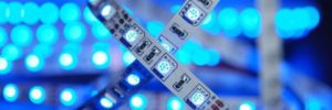 LED blue light strips