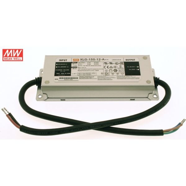 Mean Well 150 Watt LED Driver 12V IP67 (XLG-150-12-A)